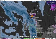 降雪地图显示了准确的日期，这种极端罕见的天气现象将使英国“超级凉爽”