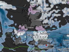 降雪预警：英国气象局在北极暴风雪来临前发布了重大更新，所有29个地区都受到影响